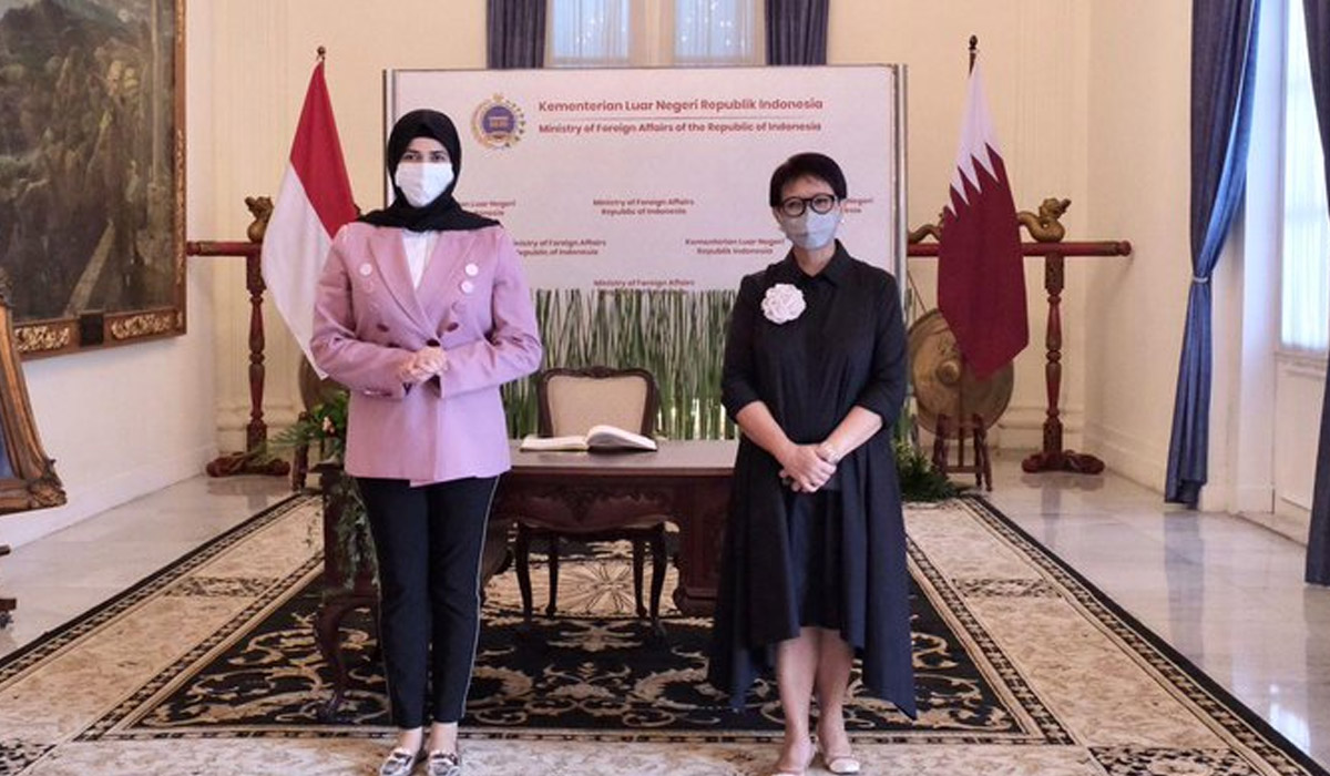 Assistant Foreign Minister Meets Minister of Foreign Affairs of Indonesia